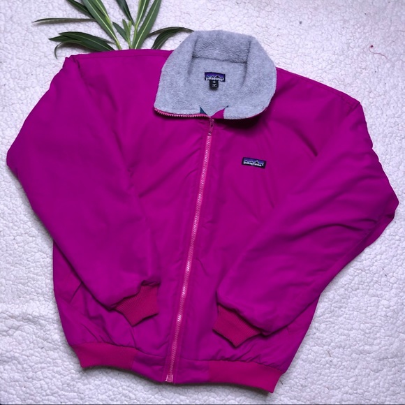 PURPLE PATAGONIA WINDBREAKER PUFFER JACKET (10) - Picture 1 of 8